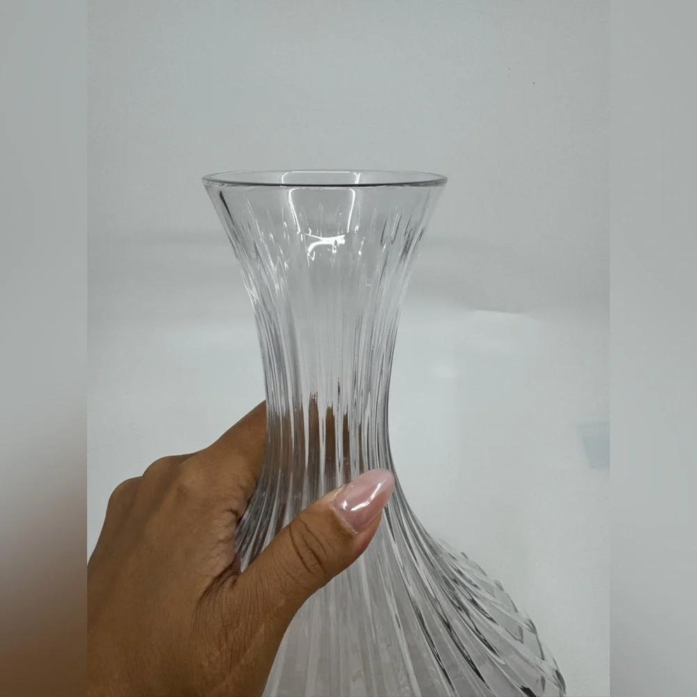Williams Sonoma Dorset Crystal Open Decanter